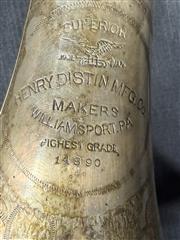 HENRY DISTIN MFG CO. TROMBONE 1867 MADE IN WILLIAMSPORT PA.